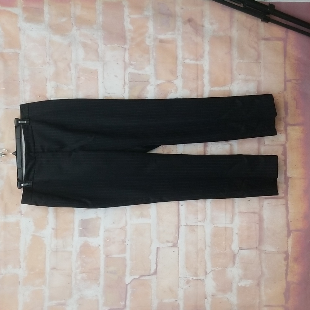 Le Suit Black Blue Pinstripe Suit - Picture 6 of 16